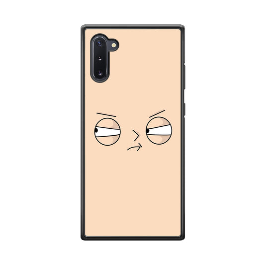 Family Guy Stewie Expression Angry Samsung Galaxy Note 10 Case