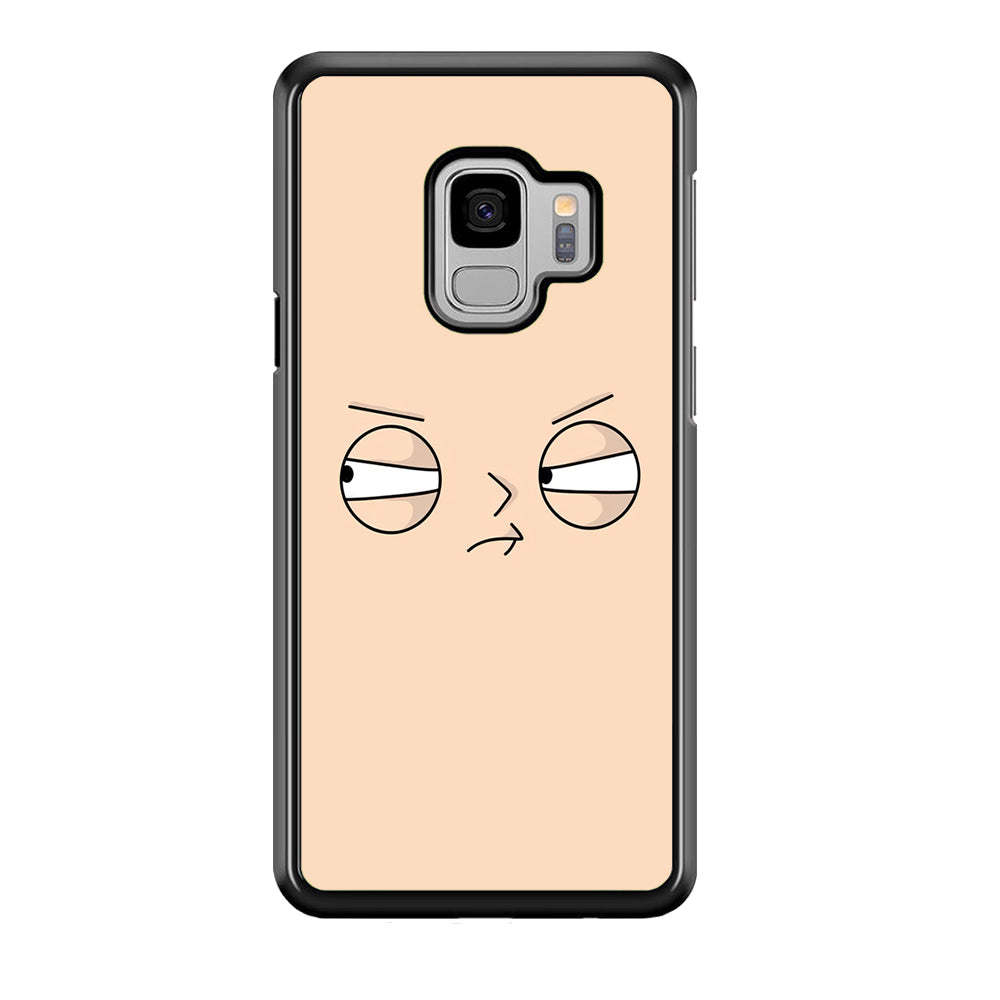 Family Guy Stewie Expression Angry Samsung Galaxy S9 Case