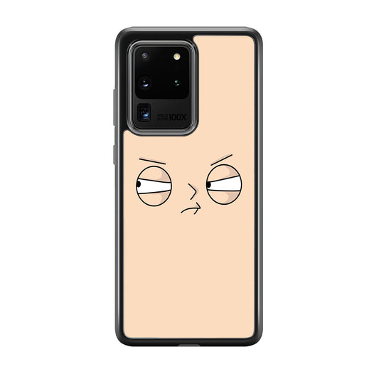 Family Guy Stewie Expression Angry Samsung Galaxy S20 Ultra Case