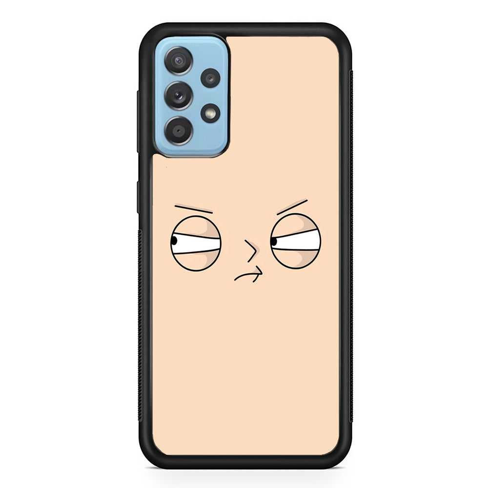 Family Guy Stewie Expression Angry Samsung Galaxy A52 Case