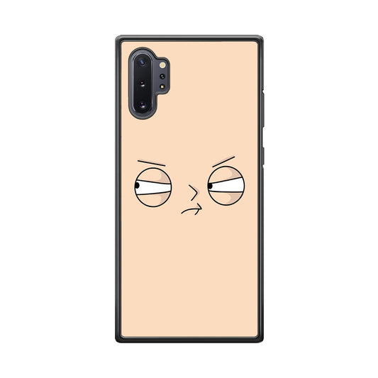 Family Guy Stewie Expression Angry Samsung Galaxy Note 10 Plus Case