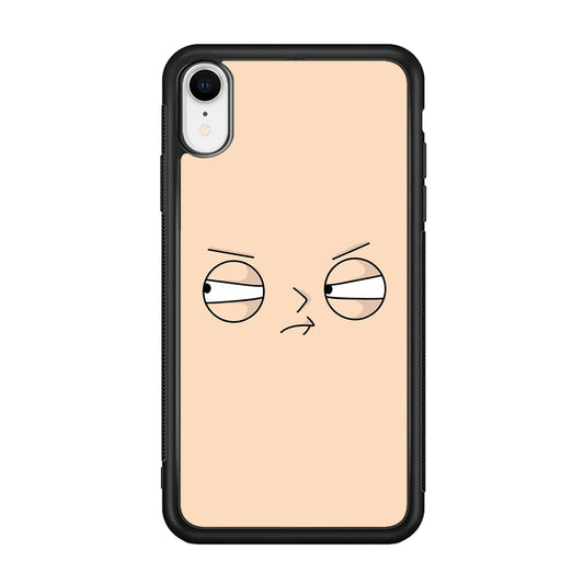 Family Guy Stewie Expression Angry iPhone XR Case