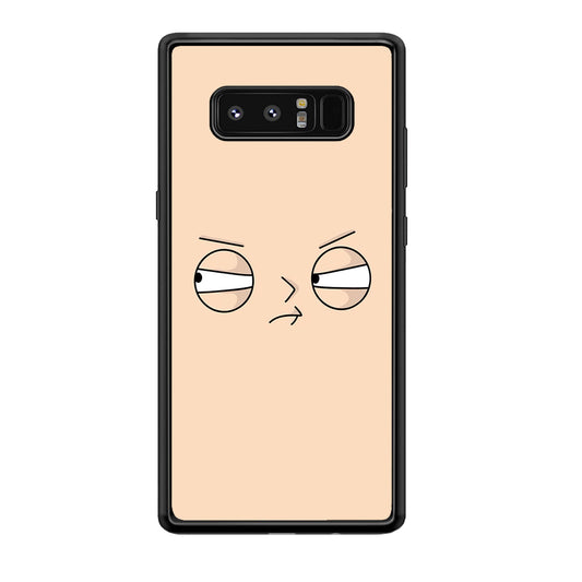 Family Guy Stewie Expression Angry Samsung Galaxy Note 8 Case