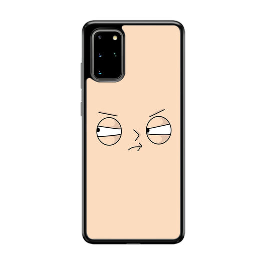Family Guy Stewie Expression Angry Samsung Galaxy S20 Plus Case