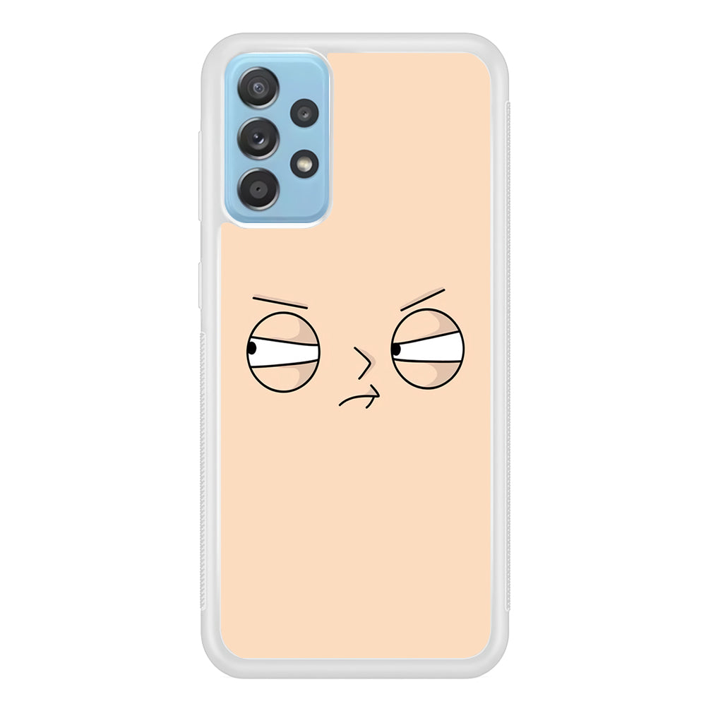 Family Guy Stewie Expression Angry Samsung Galaxy A52 Case