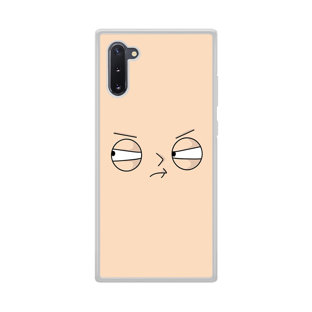 Family Guy Stewie Expression Angry Samsung Galaxy Note 10 Case