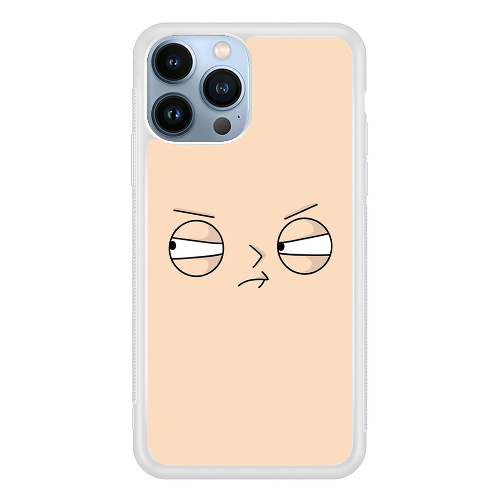 Family Guy Stewie Expression Angry iPhone 13 Pro Max Case