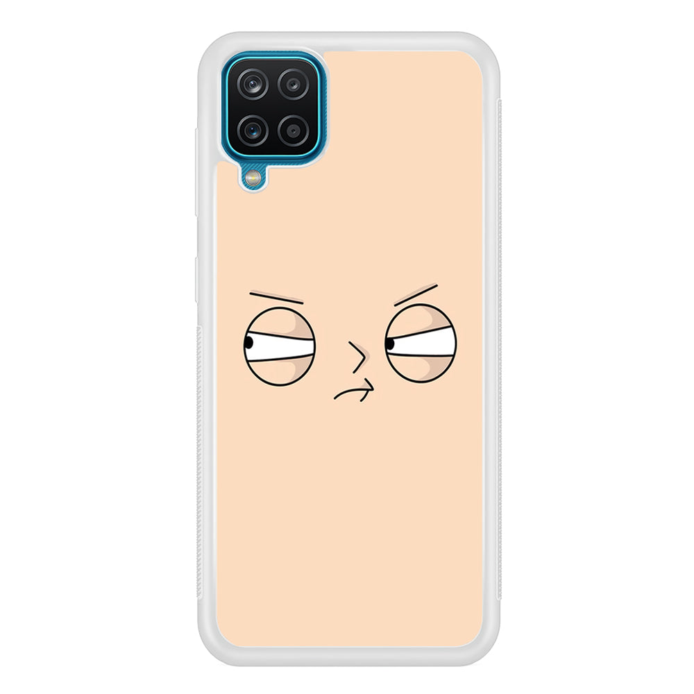 Family Guy Stewie Expression Angry Samsung Galaxy A12 Case