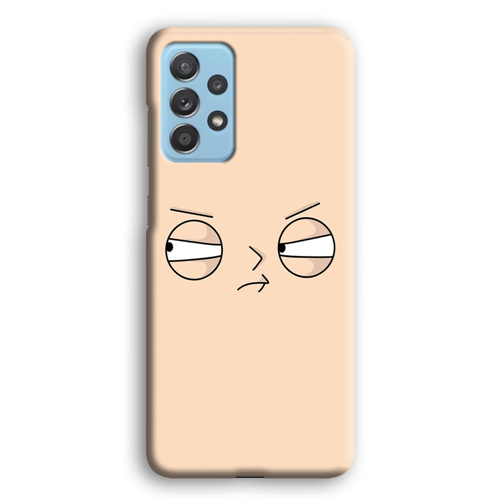 Family Guy Stewie Expression Angry Samsung Galaxy A52 Case