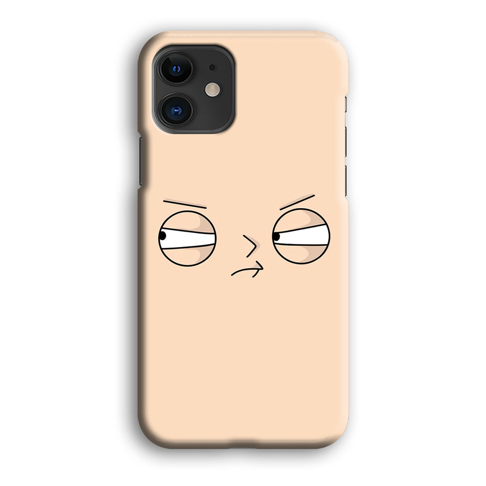 Family Guy Stewie Expression Angry iPhone 12 Case