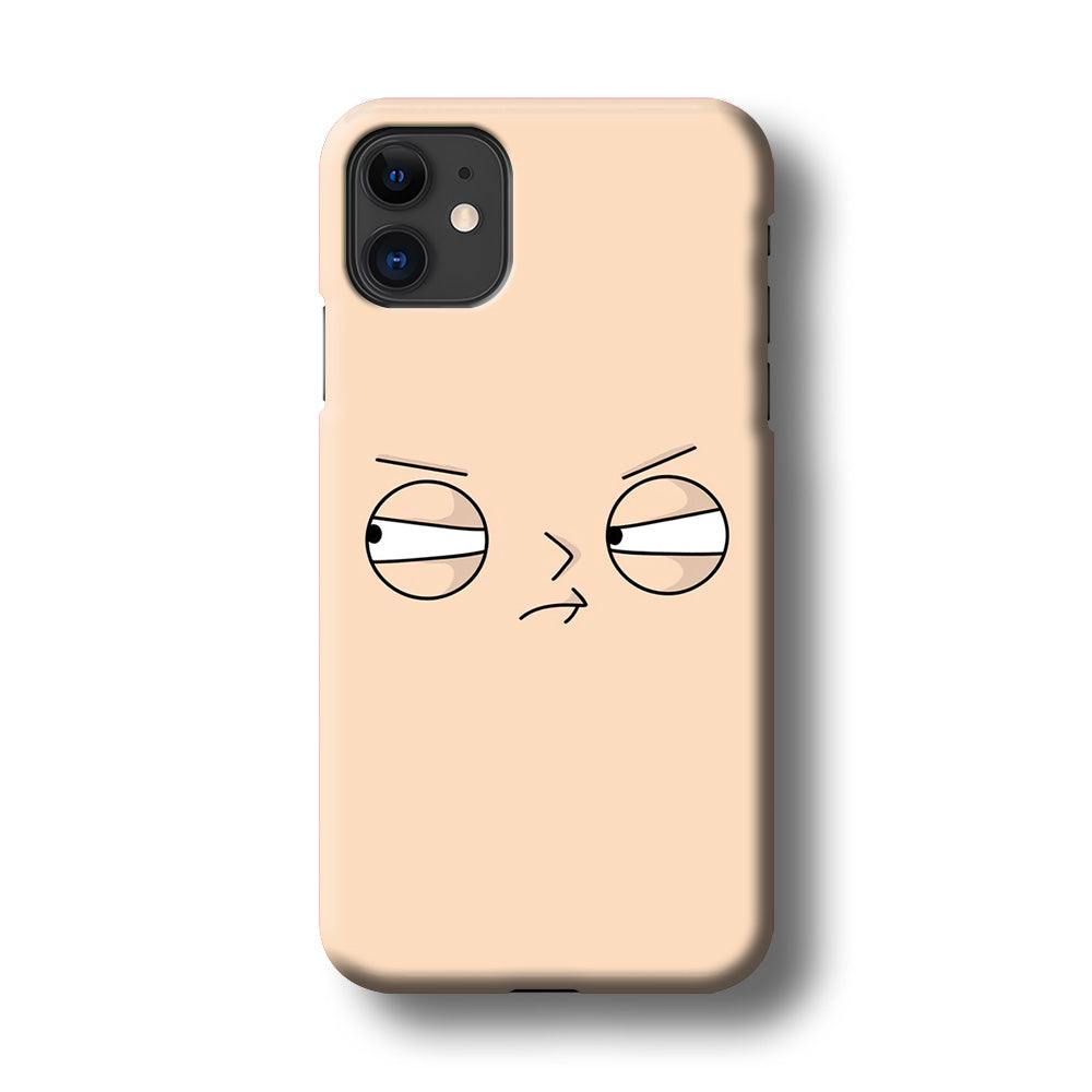 Family Guy Stewie Expression Angry iPhone 11 Case 3D Case
