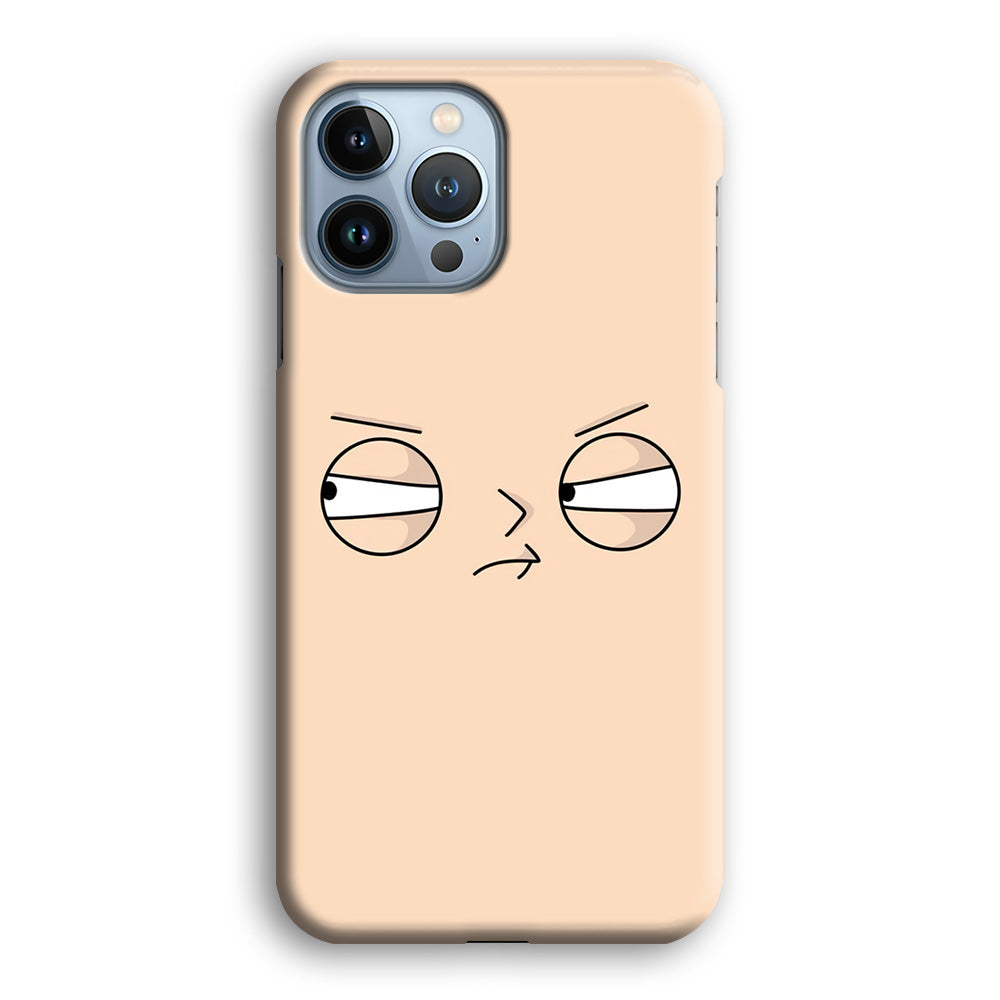 Family Guy Stewie Expression Angry iPhone 13 Pro Max Case