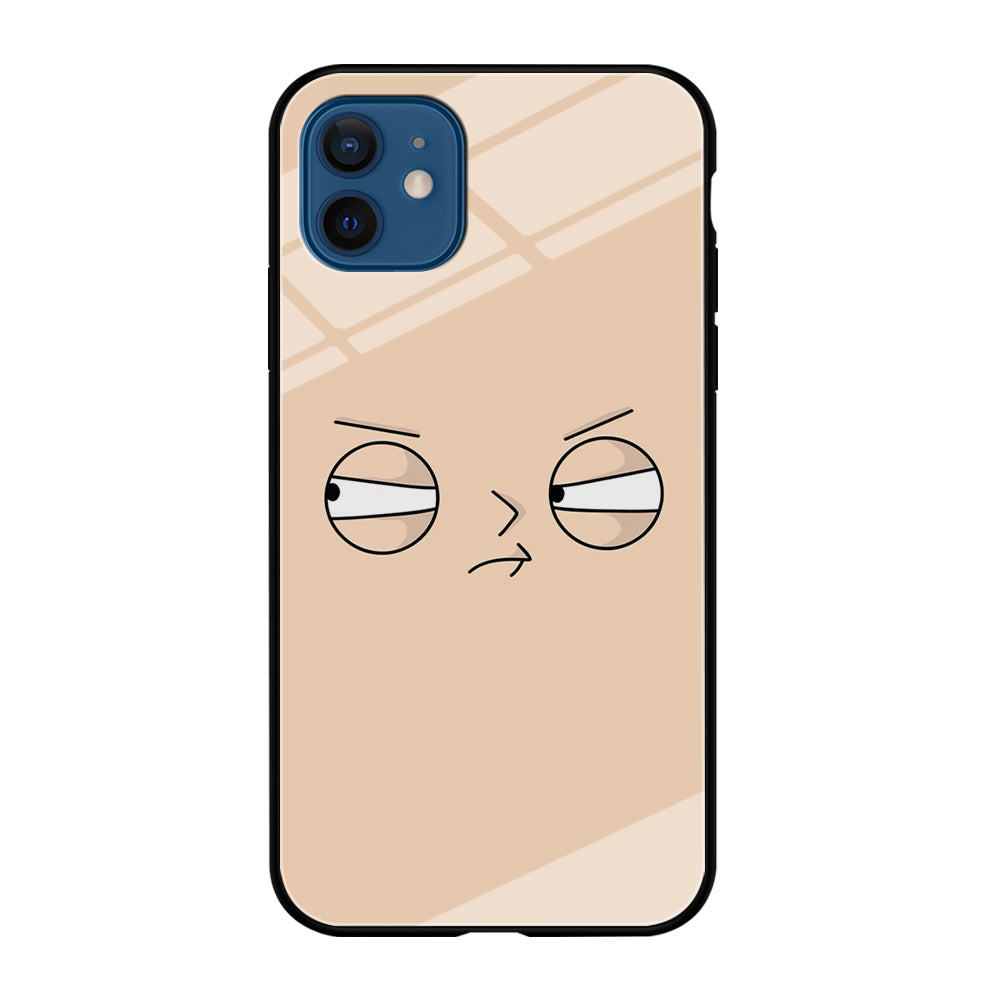 Family Guy Stewie Expression Angry iPhone 12 Case