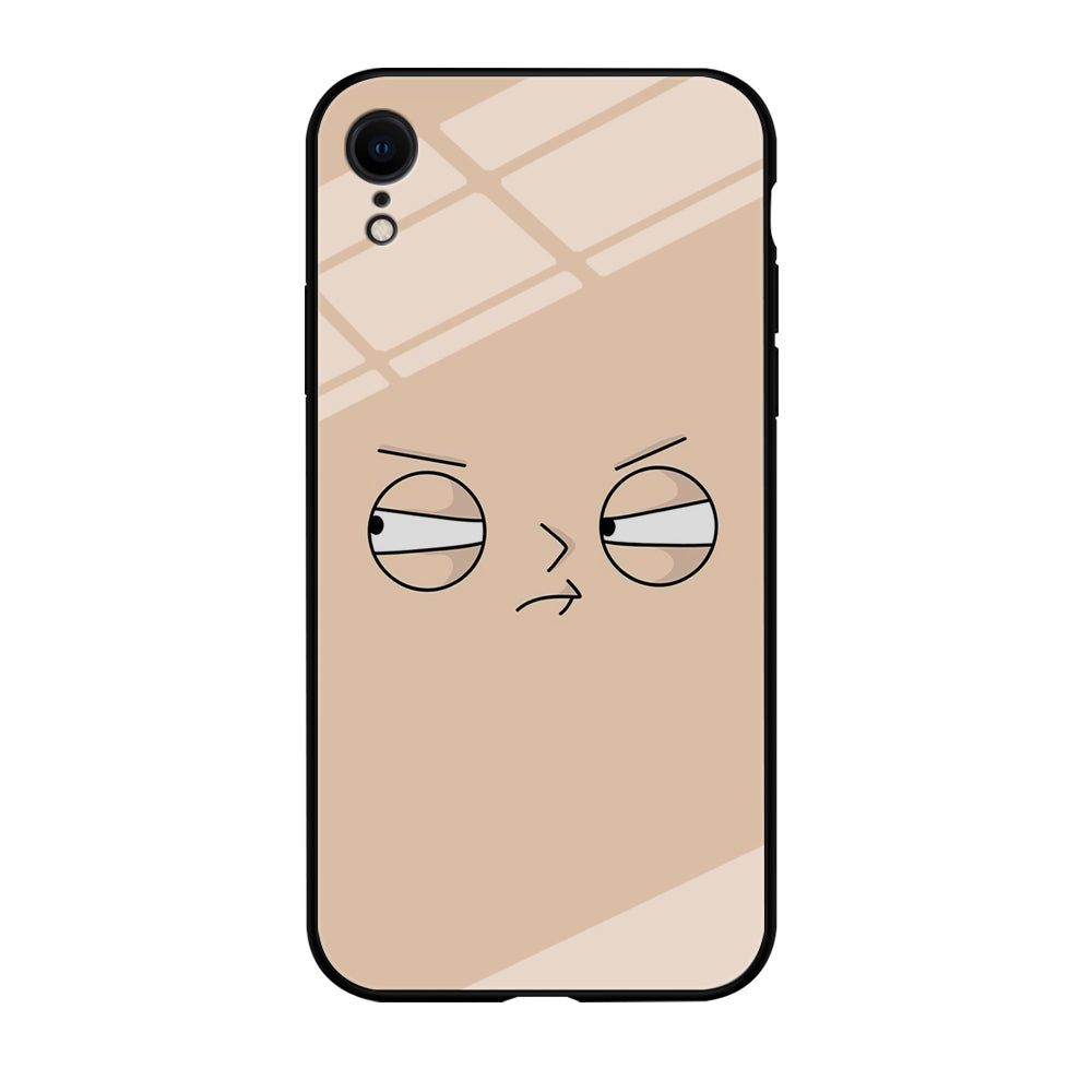 Family Guy Stewie Expression Angry iPhone XR Case