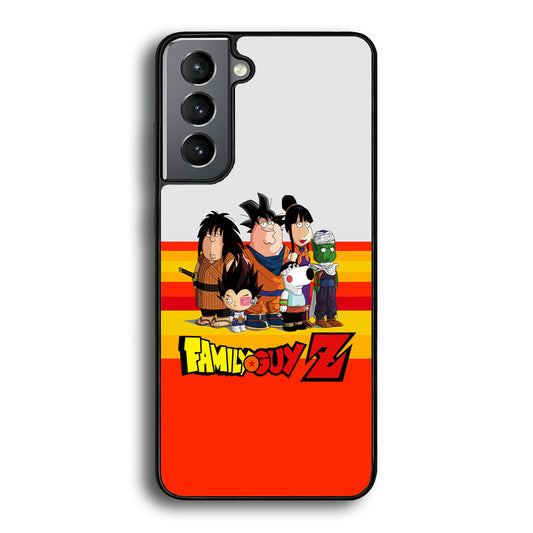 Family Guy on Dragon Ball Suit Samsung Galaxy S21 Plus Case - Carneyforia