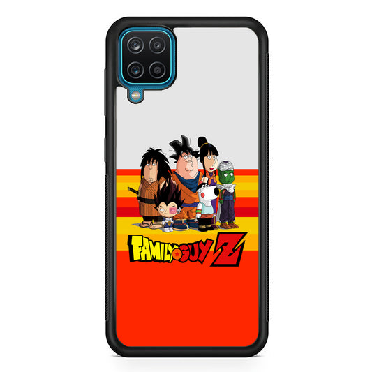 Family Guy on Dragon Ball Suit Samsung Galaxy A12 Case