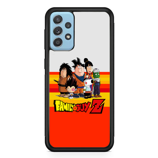 Family Guy on Dragon Ball Suit Samsung Galaxy A52 Case