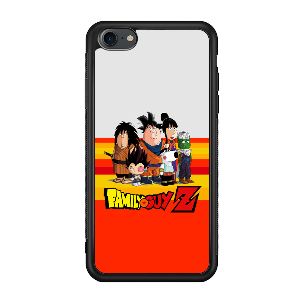 Family Guy on Dragon Ball Suit iPhone 8 Case