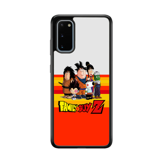 Family Guy on Dragon Ball Suit Samsung Galaxy S20 Case
