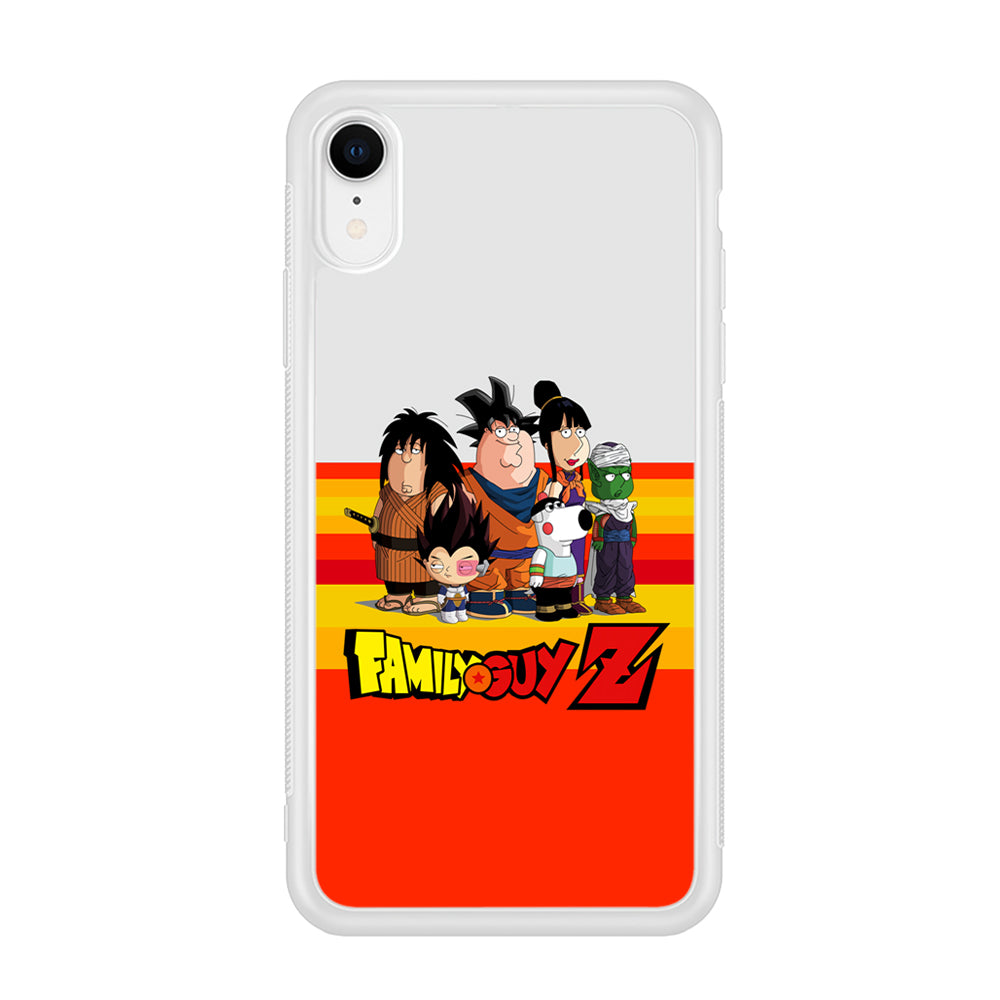 Family Guy on Dragon Ball Suit iPhone XR Case