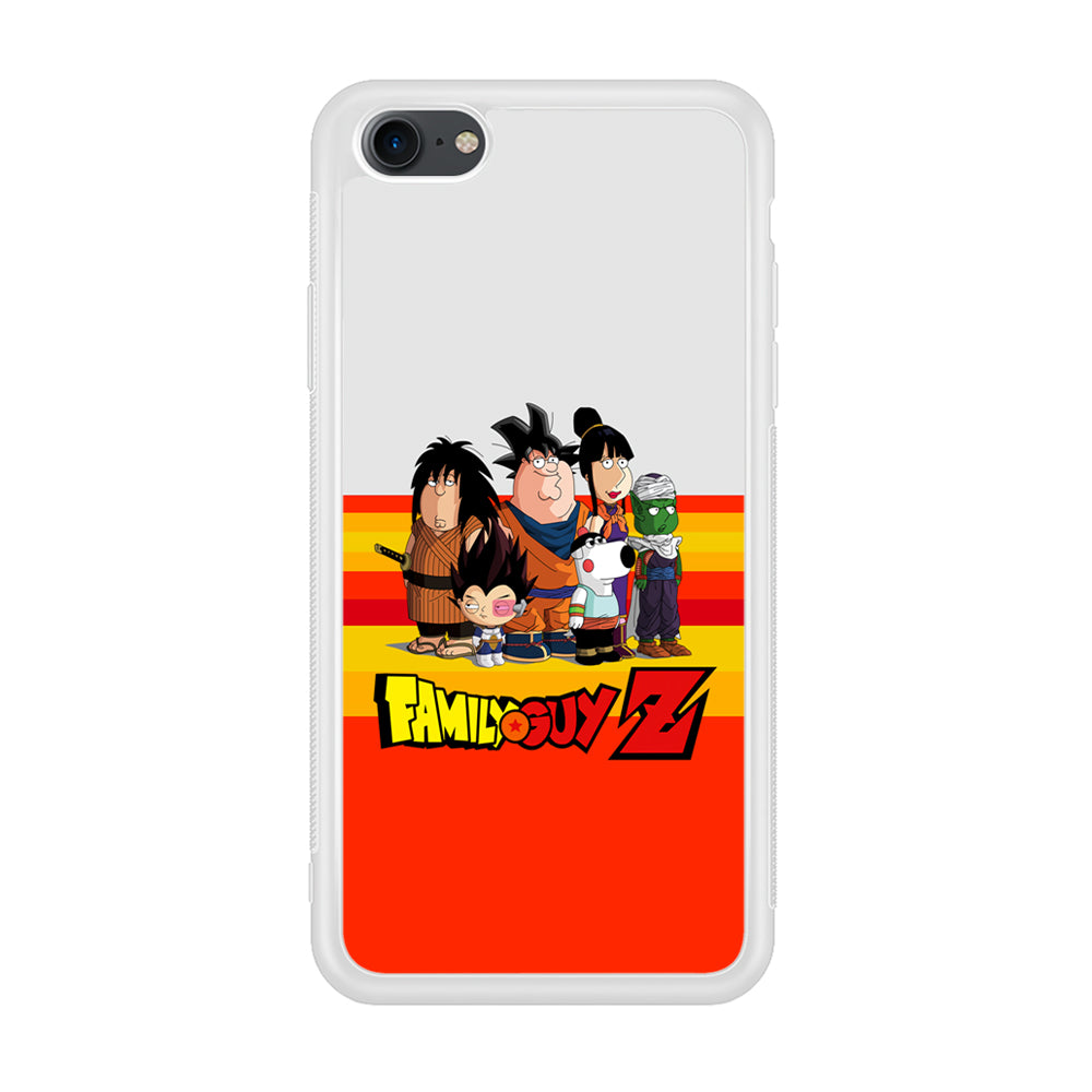 Family Guy on Dragon Ball Suit iPhone 8 Case