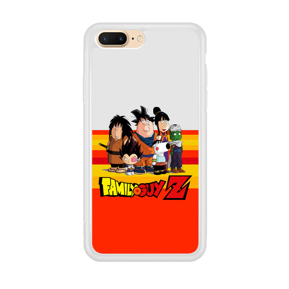 Family Guy on Dragon Ball Suit iPhone 8 Plus Case