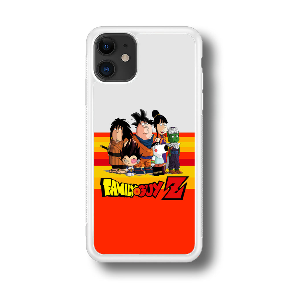 Family Guy on Dragon Ball Suit iPhone 11 Case