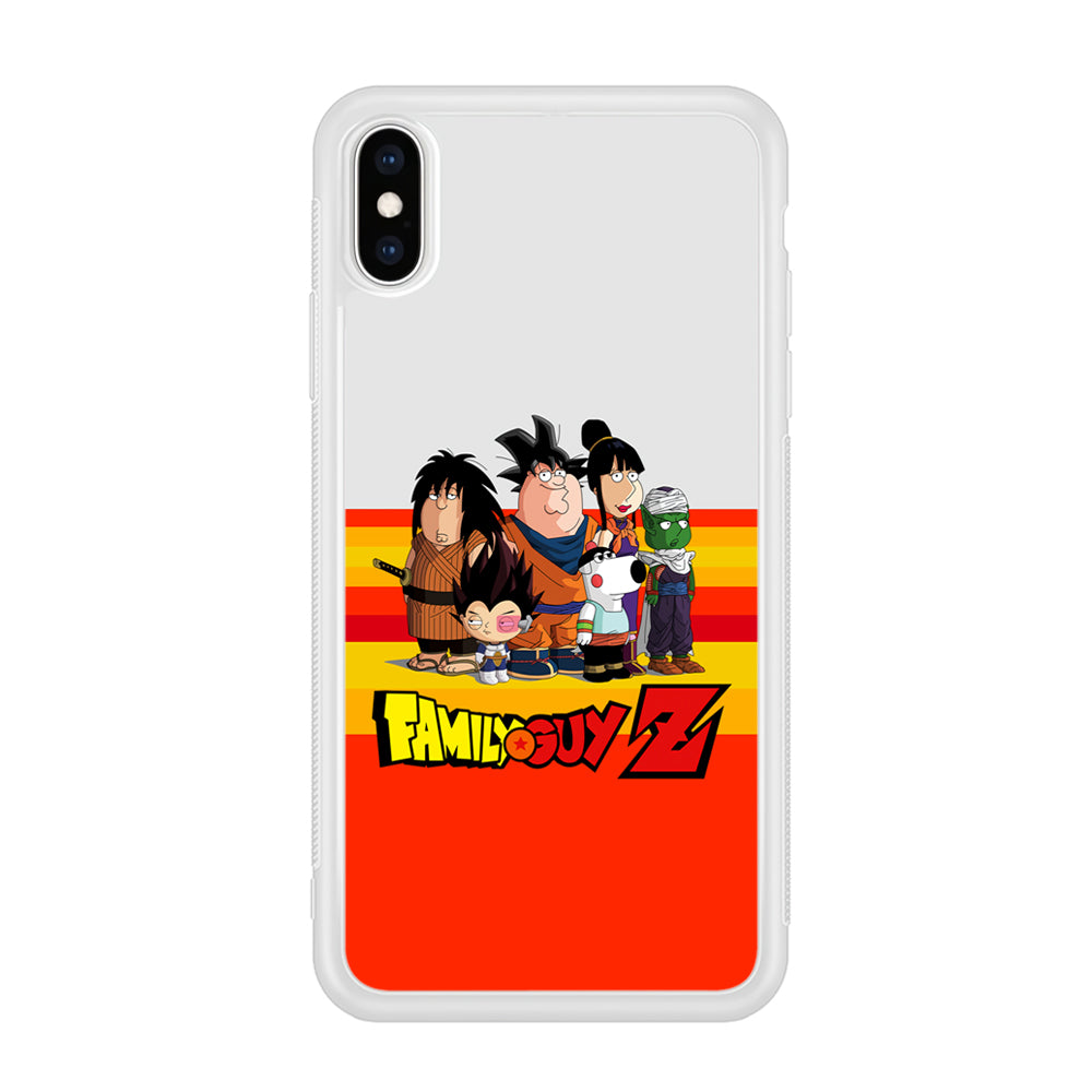 Family Guy on Dragon Ball Suit iPhone X Case