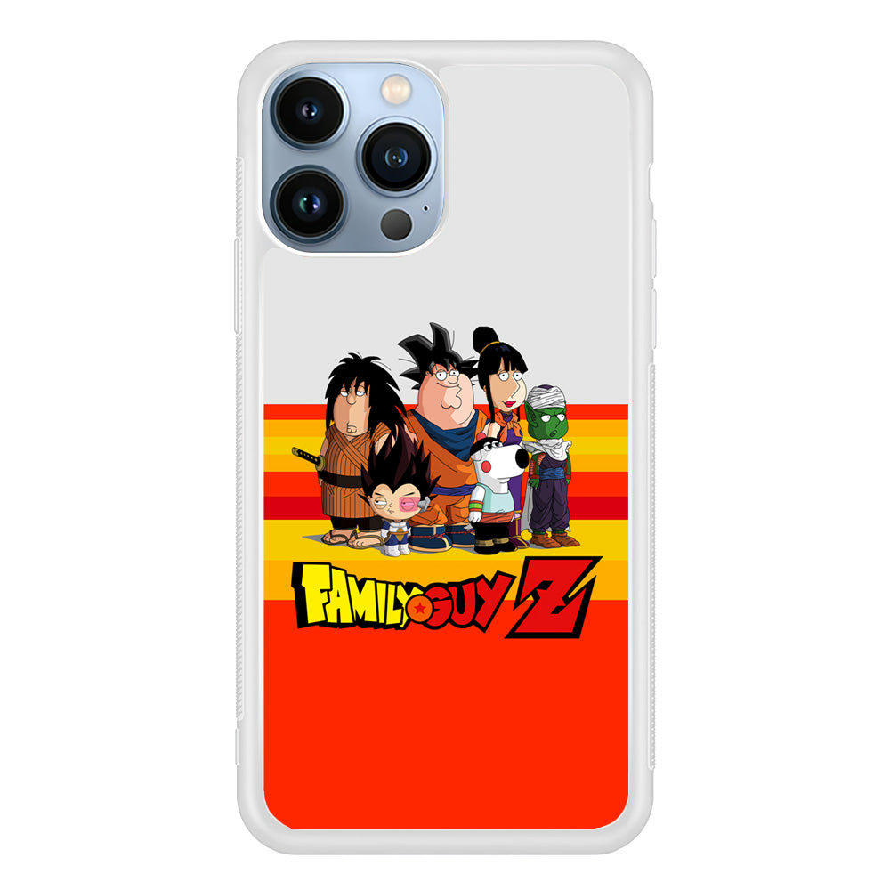 Family Guy on Dragon Ball Suit iPhone 13 Pro Max Case