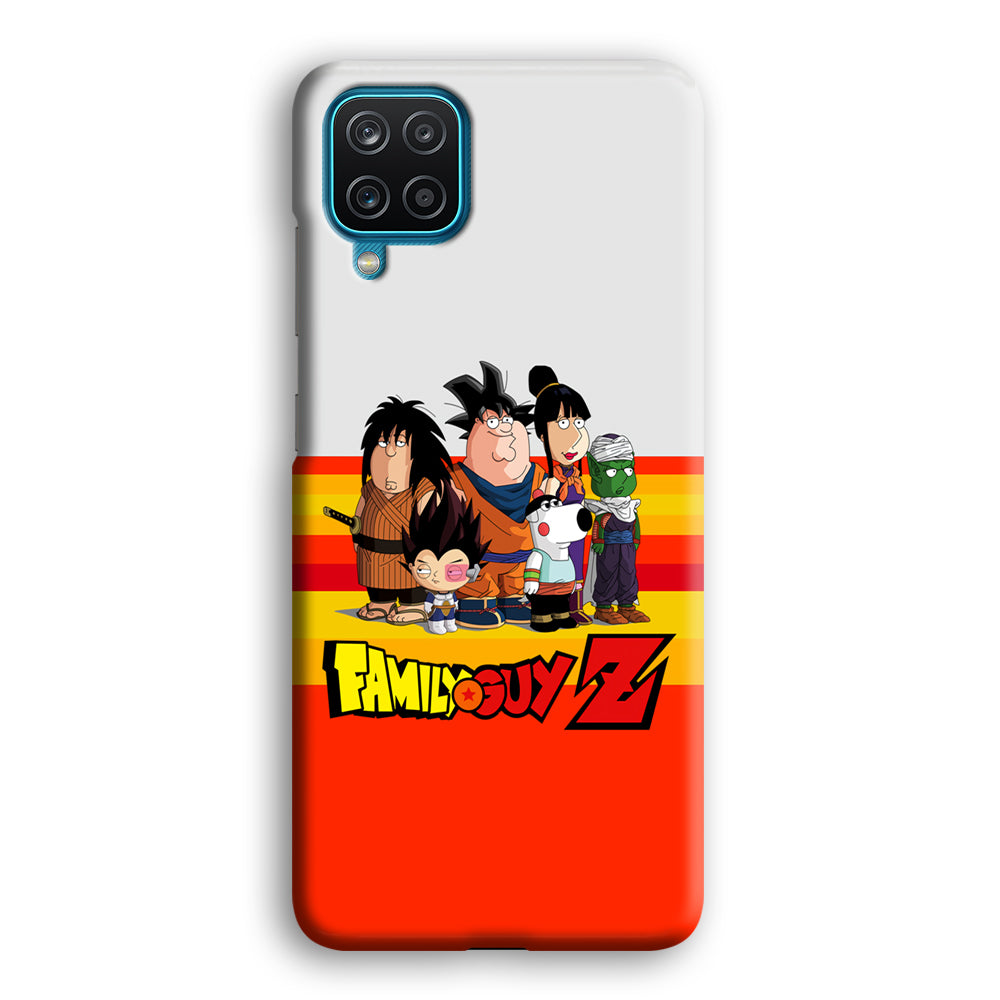 Family Guy on Dragon Ball Suit Samsung Galaxy A12 Case