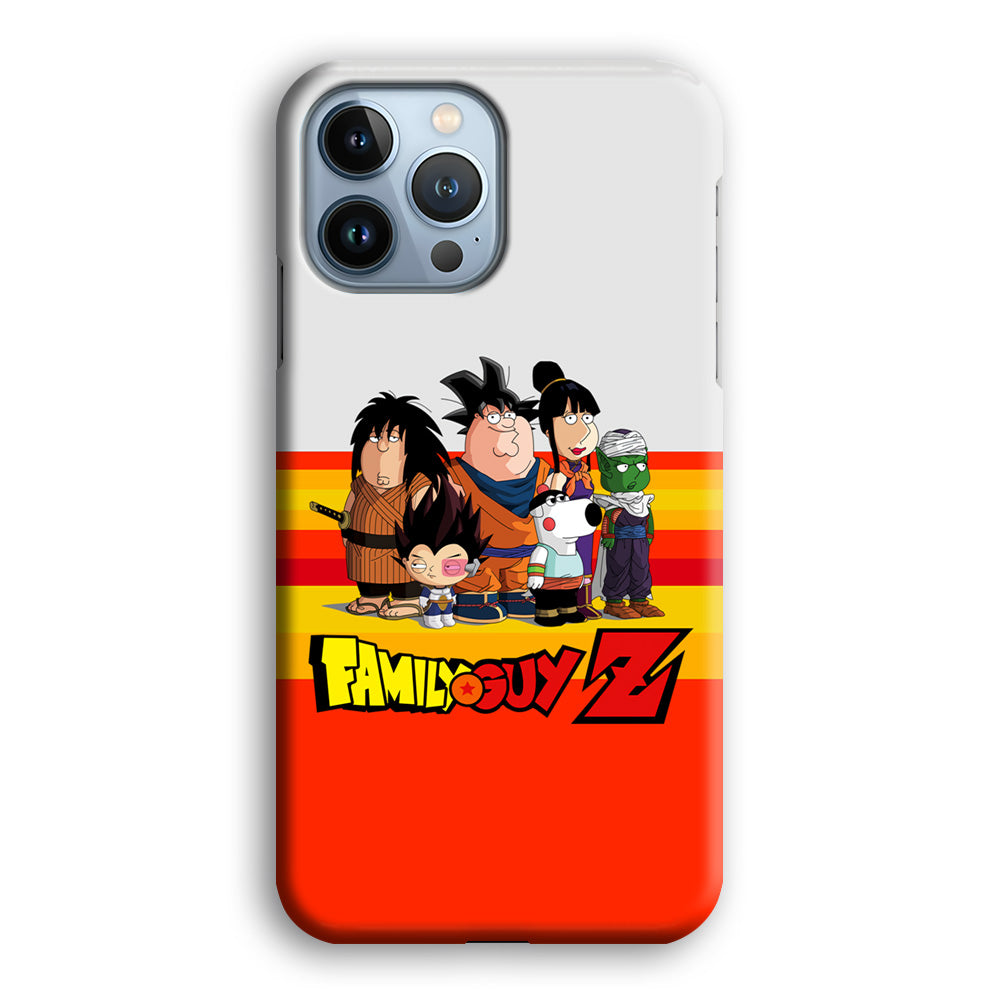 Family Guy on Dragon Ball Suit iPhone 13 Pro Max Case