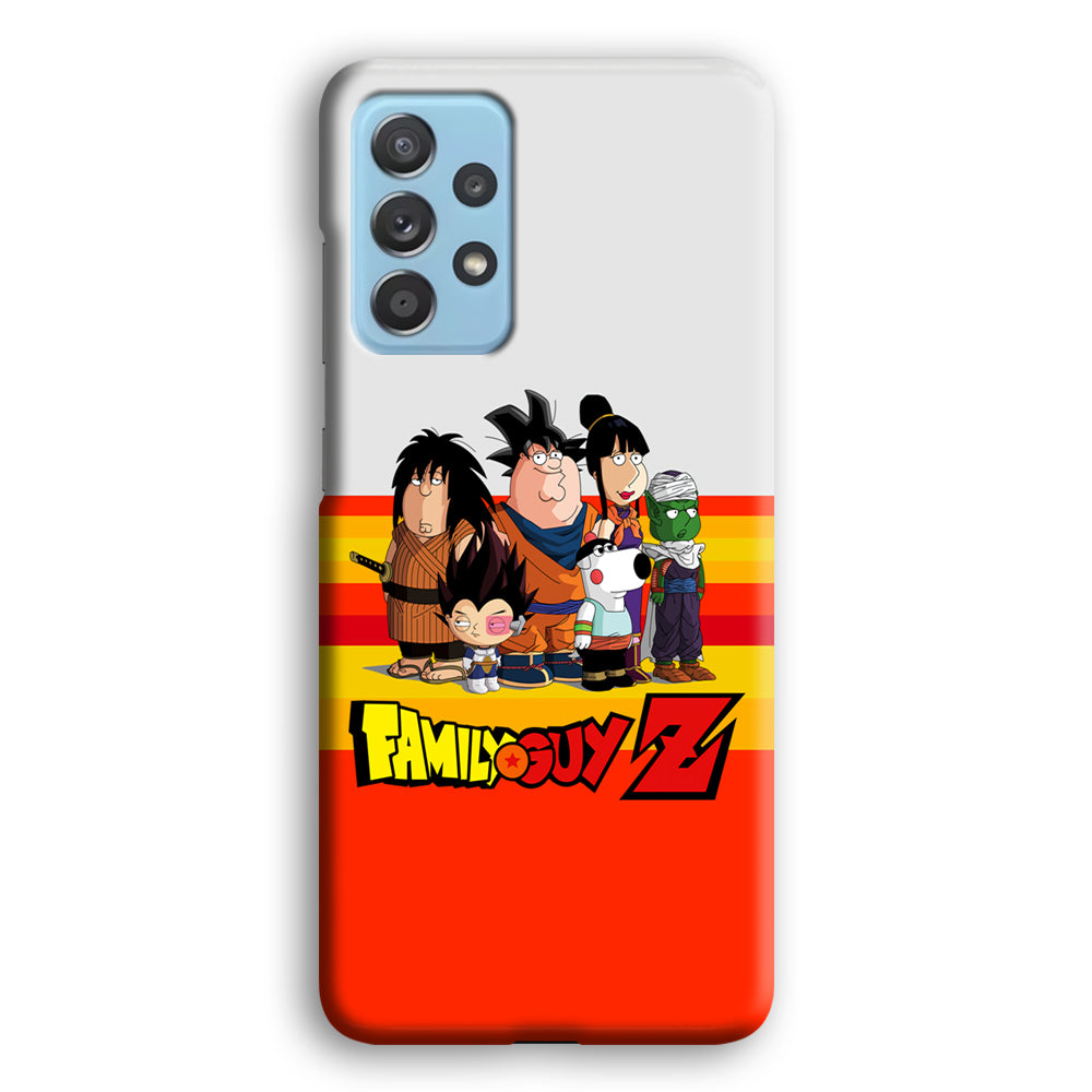 Family Guy on Dragon Ball Suit Samsung Galaxy A52 Case