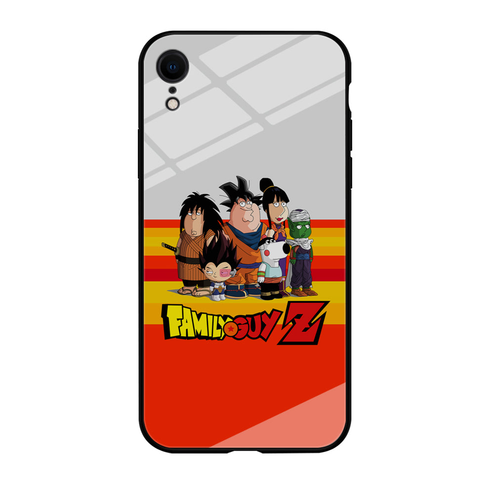 Family Guy on Dragon Ball Suit iPhone XR Case