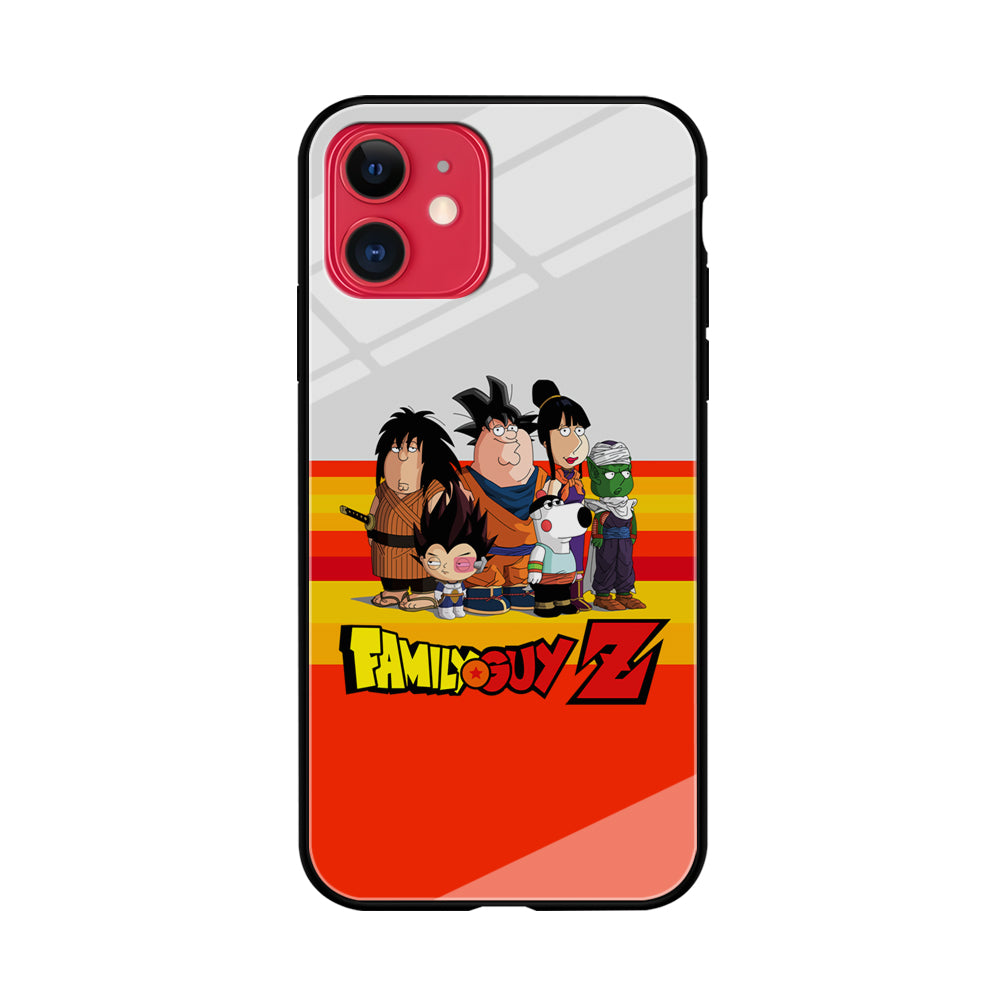 Family Guy on Dragon Ball Suit iPhone 11 Case