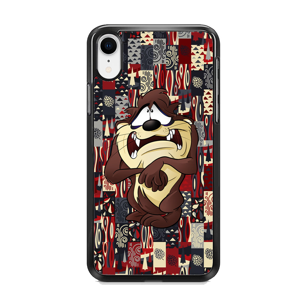 Fearful Taz iPhone XR Case