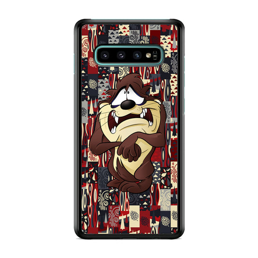 Fearful Taz Samsung Galaxy S10 Case