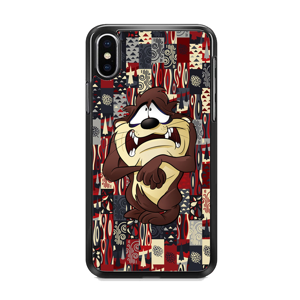 Fearful Taz iPhone X Case