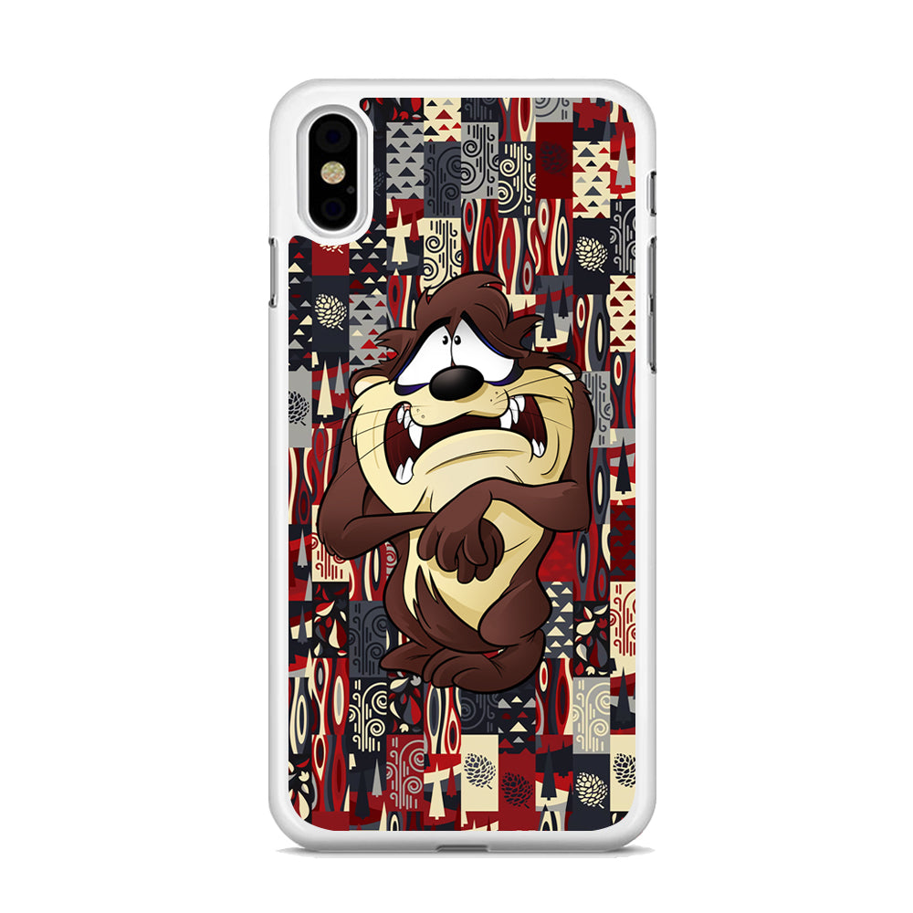 Fearful Taz iPhone X Case