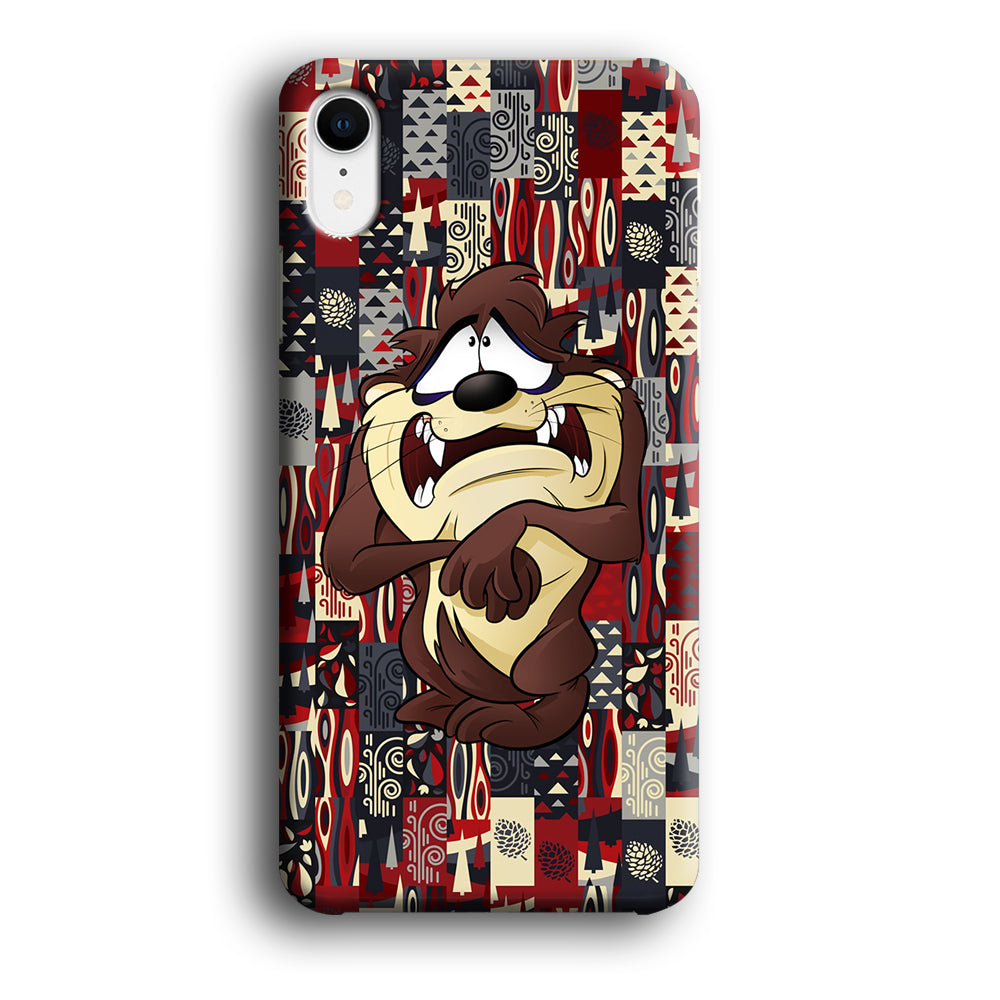 Fearful Taz iPhone XR Case