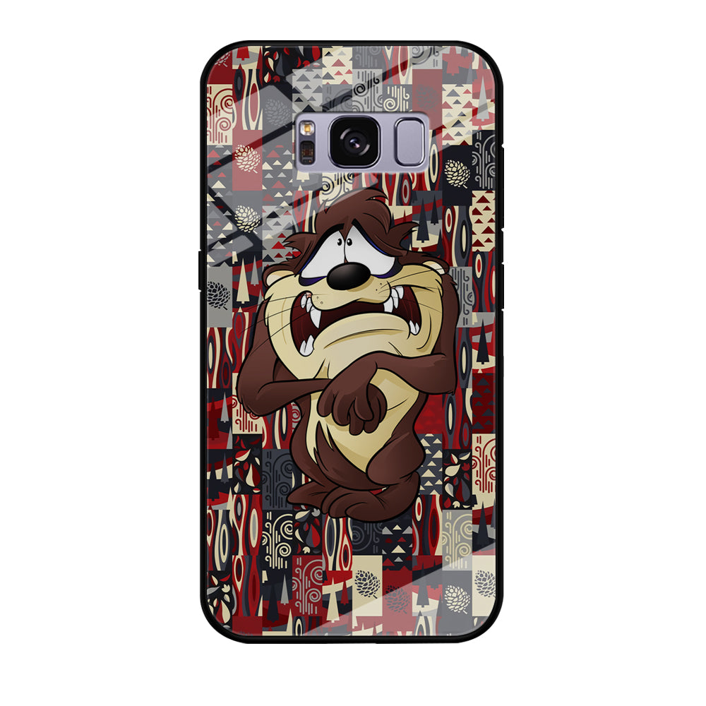 Fearful Taz Samsung Galaxy S8 Plus Case Tempered Glass Case