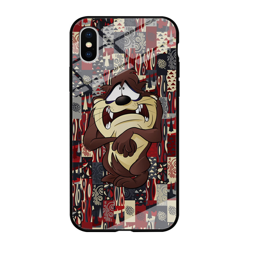 Fearful Taz iPhone X Case