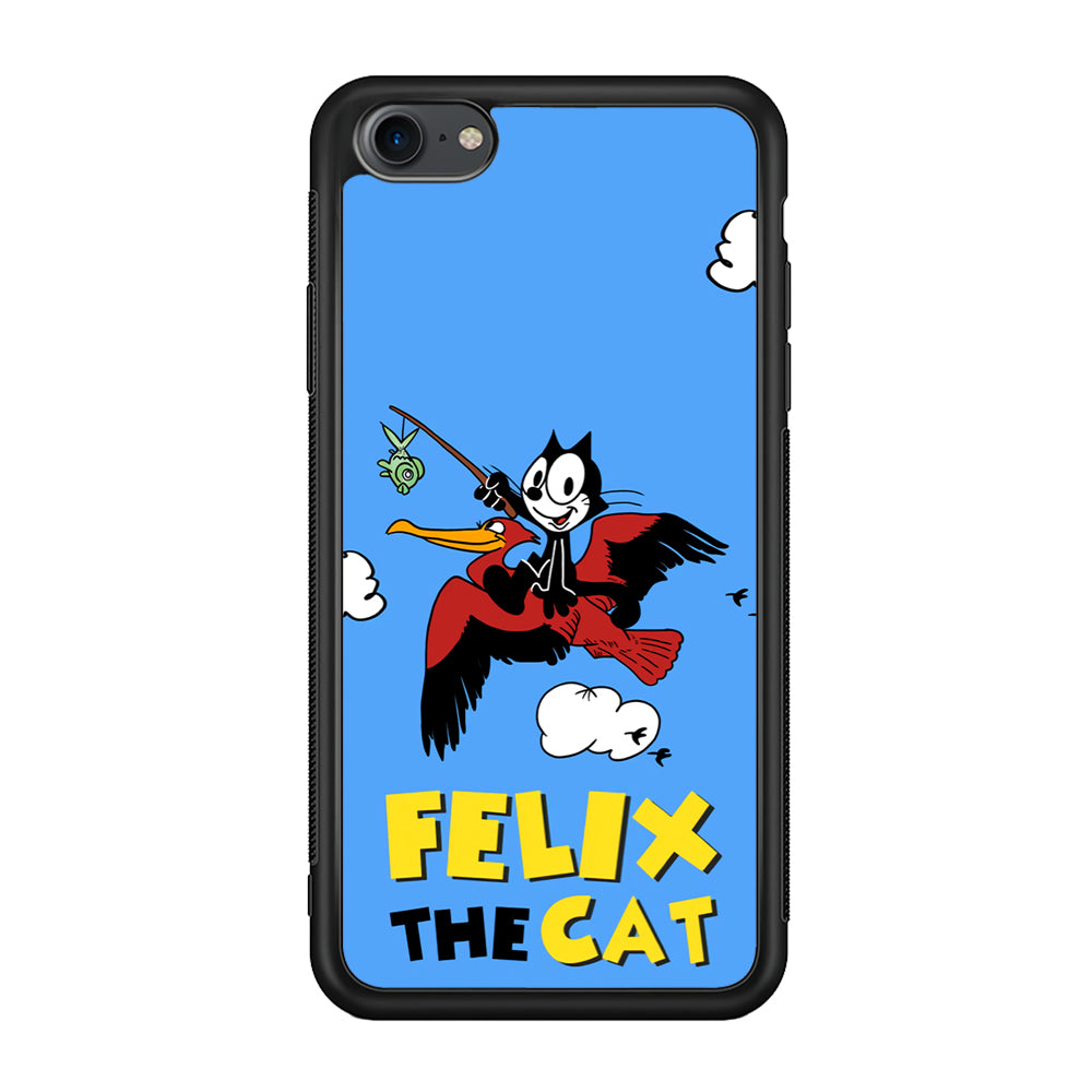 Felix The Cat Fly iPhone 8 Case