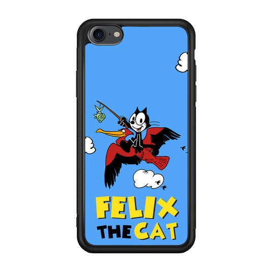 Felix The Cat Fly iPhone 8 Case