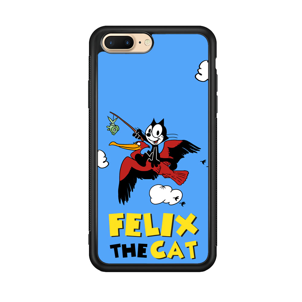 Felix The Cat Fly  iPhone 8 Plus Case