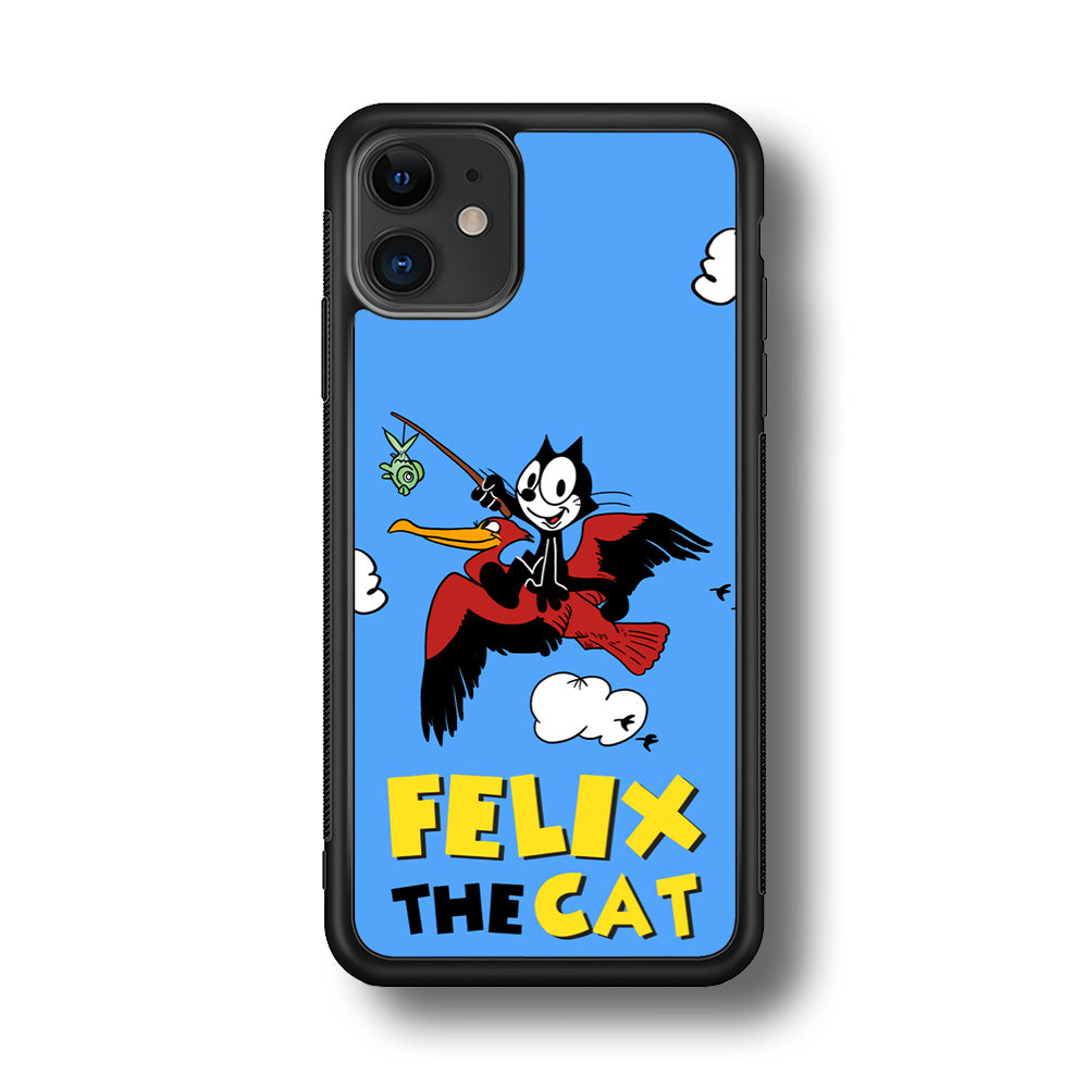 Felix The Cat Fly iPhone 11 Case