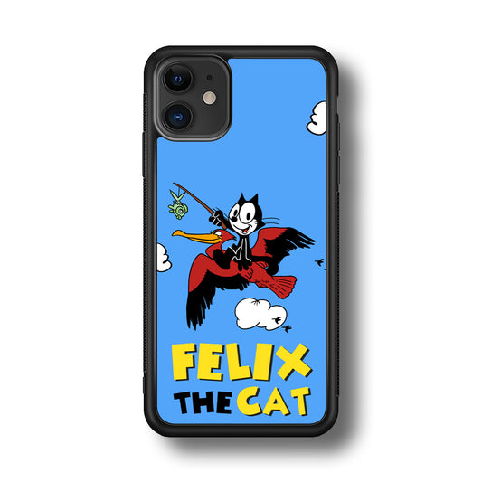 Felix The Cat Fly iPhone 11 Case