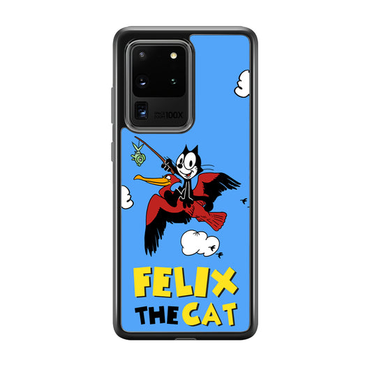Felix The Cat Fly Samsung Galaxy S20 Ultra Case