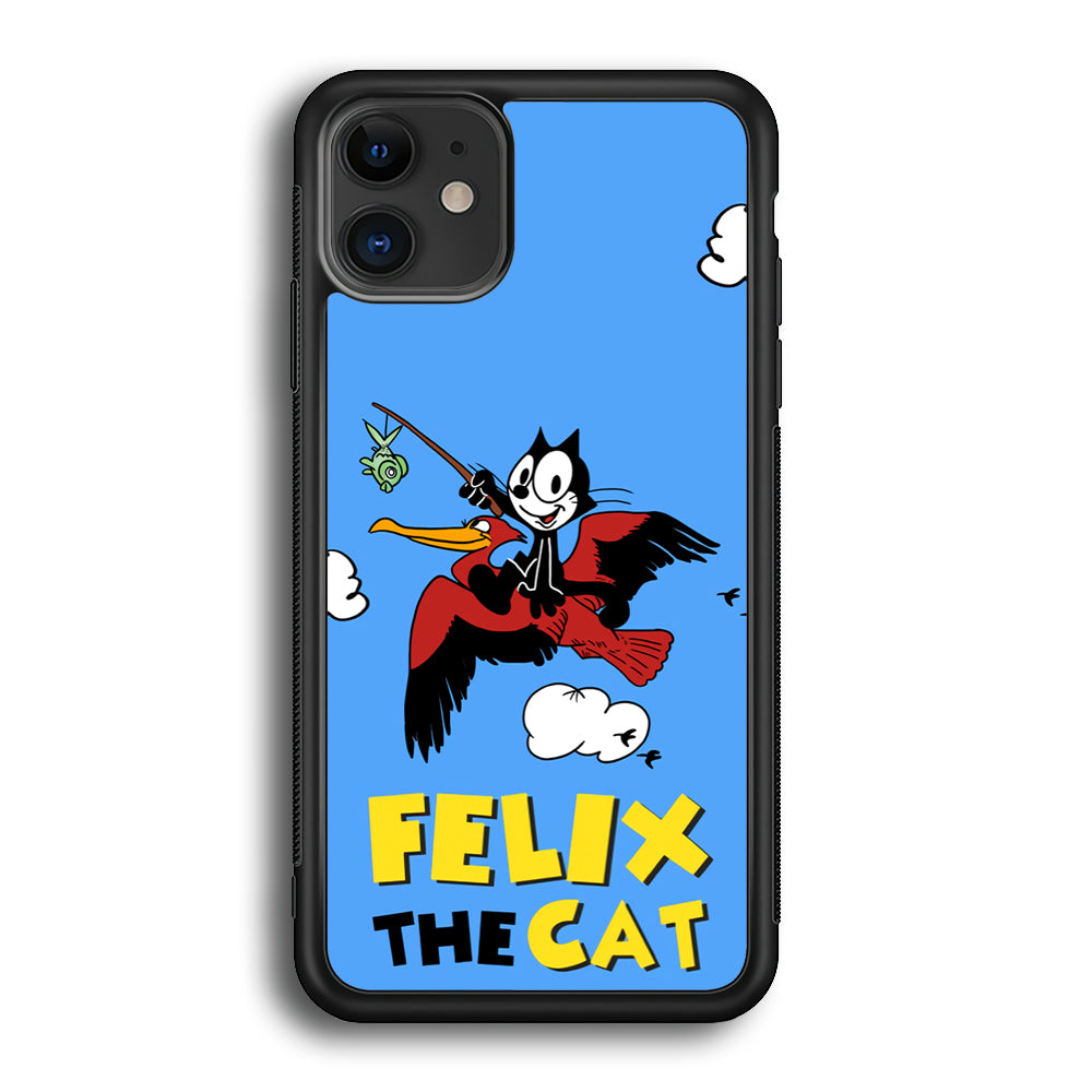 Felix The Cat Fly iPhone 12 Case