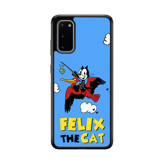 Felix The Cat Fly Samsung Galaxy S20 Case