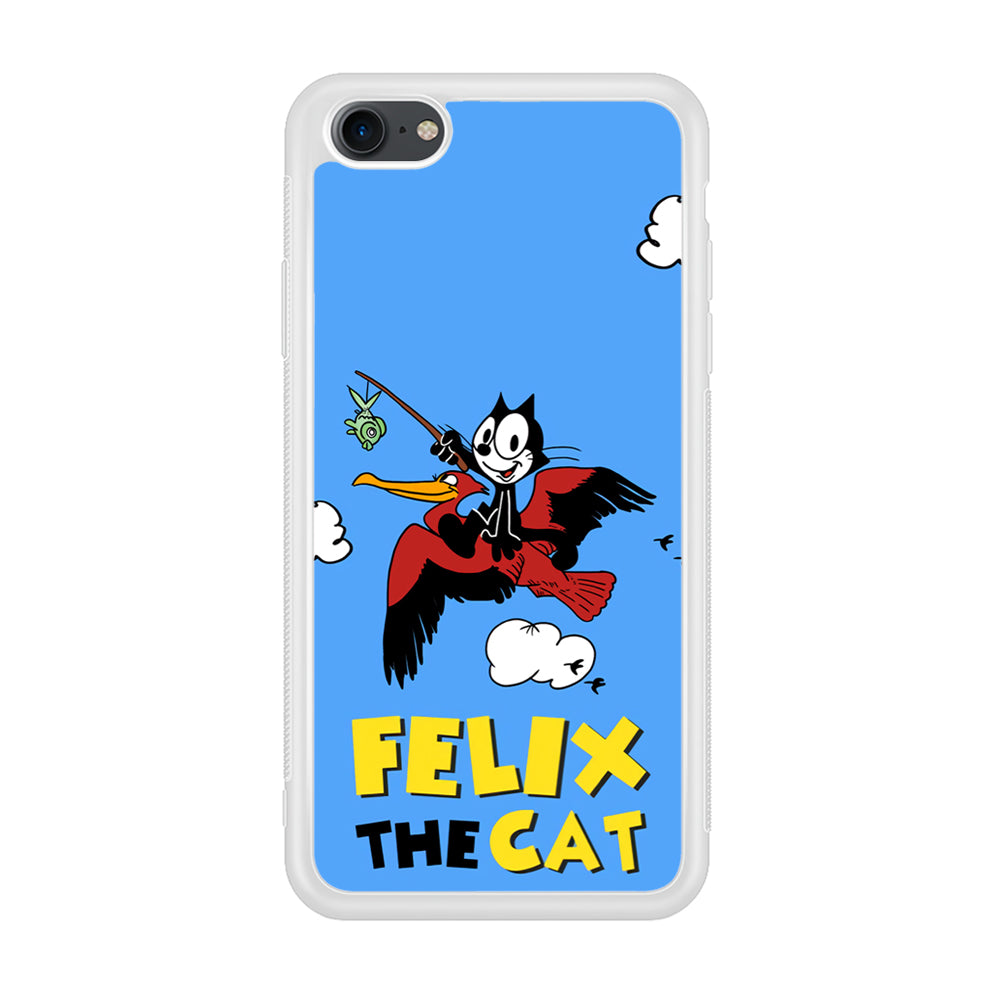 Felix The Cat Fly iPhone 8 Case